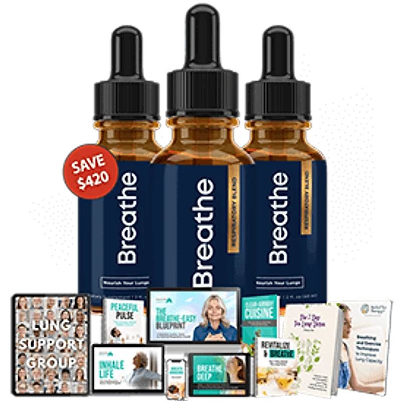 Breathe 3 bottles — 90-day supply