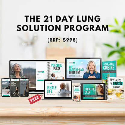 The 21-Day Lung Solution — free digital bonus with Breathe